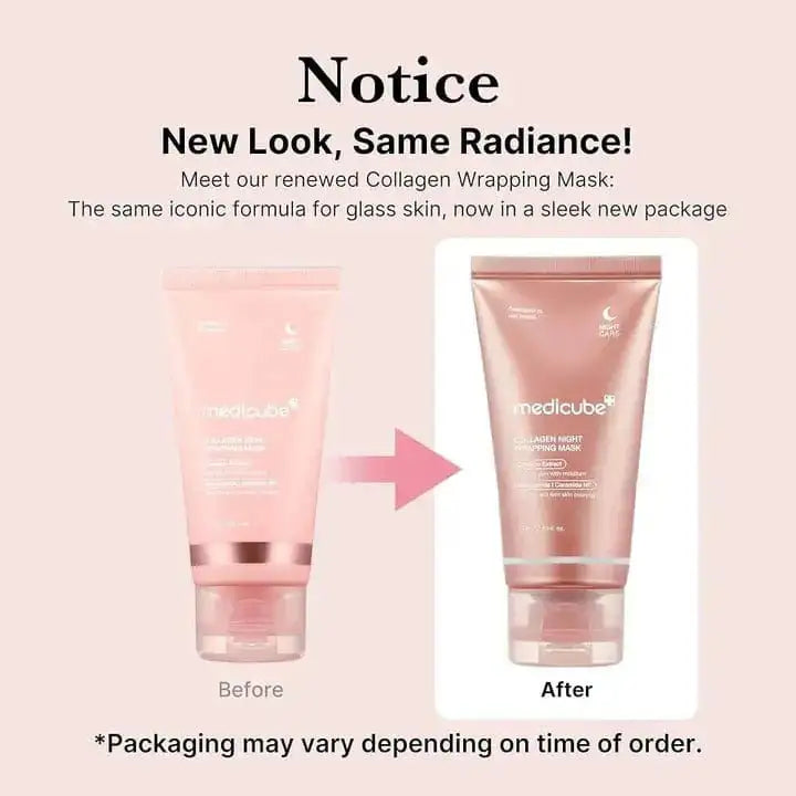 Medicube Collagen Night Mask – Hydrating & Firming Sleeping Mask (75ml) | قناع ميديكوب الليلي بالكولاجين – قناع ليلي مرطب ومشدّ للبشرة (75 مل)